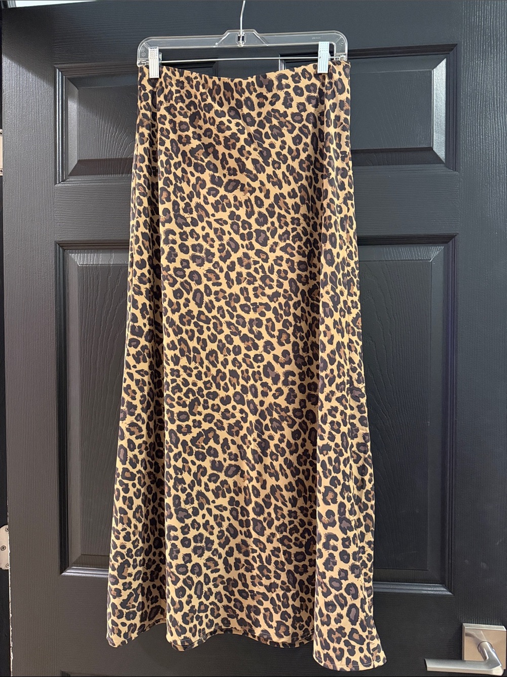 Abercrombie & Fitch Leopard Print Maxi Skirt Size Small Y2K 90s Style